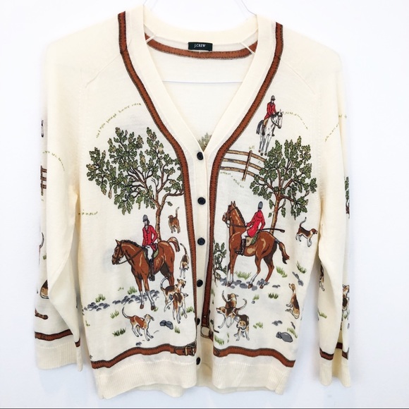 J. Crew Sweaters - J. Crew Horse & Hound wool cardigan